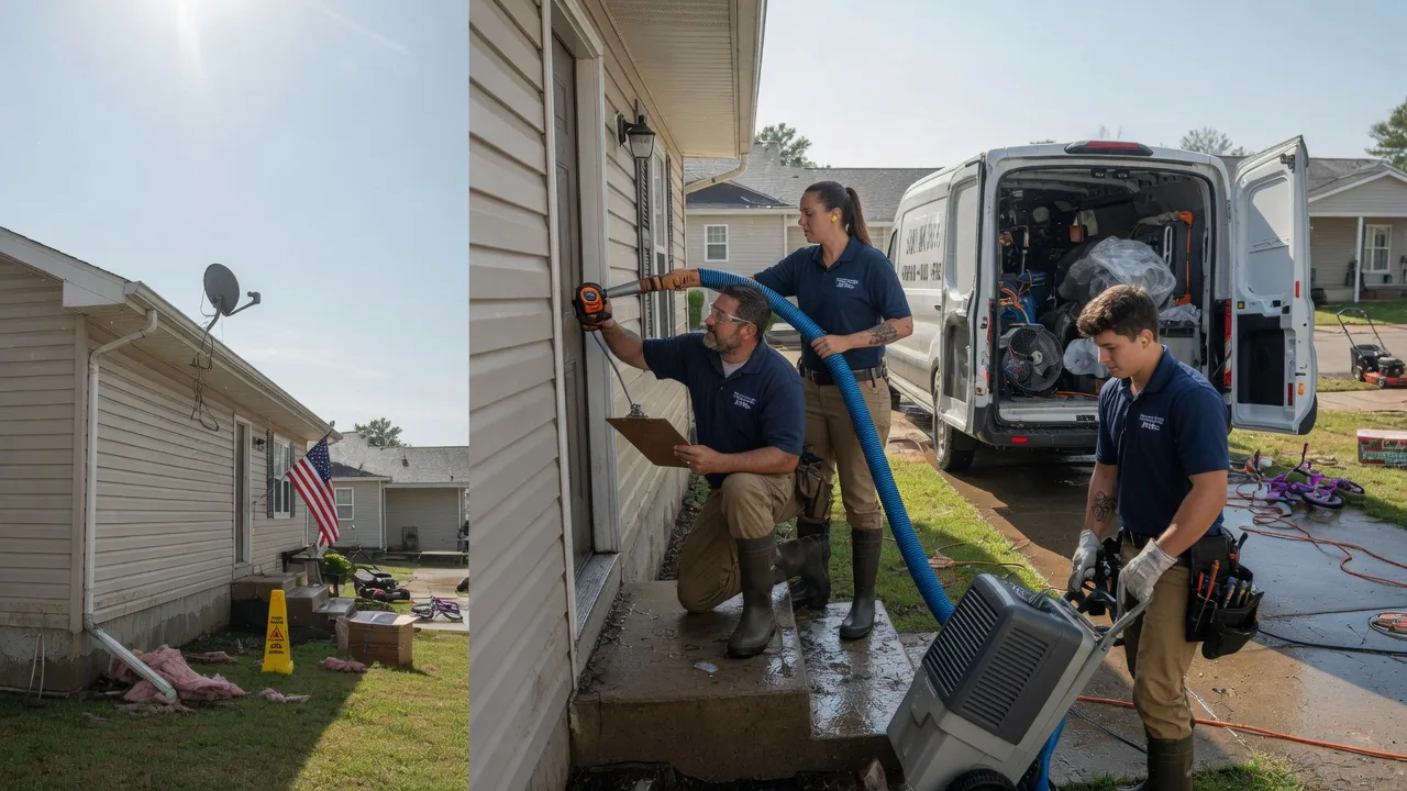 Ceiling Water Damage Restoration in Greenleaf, WI near me